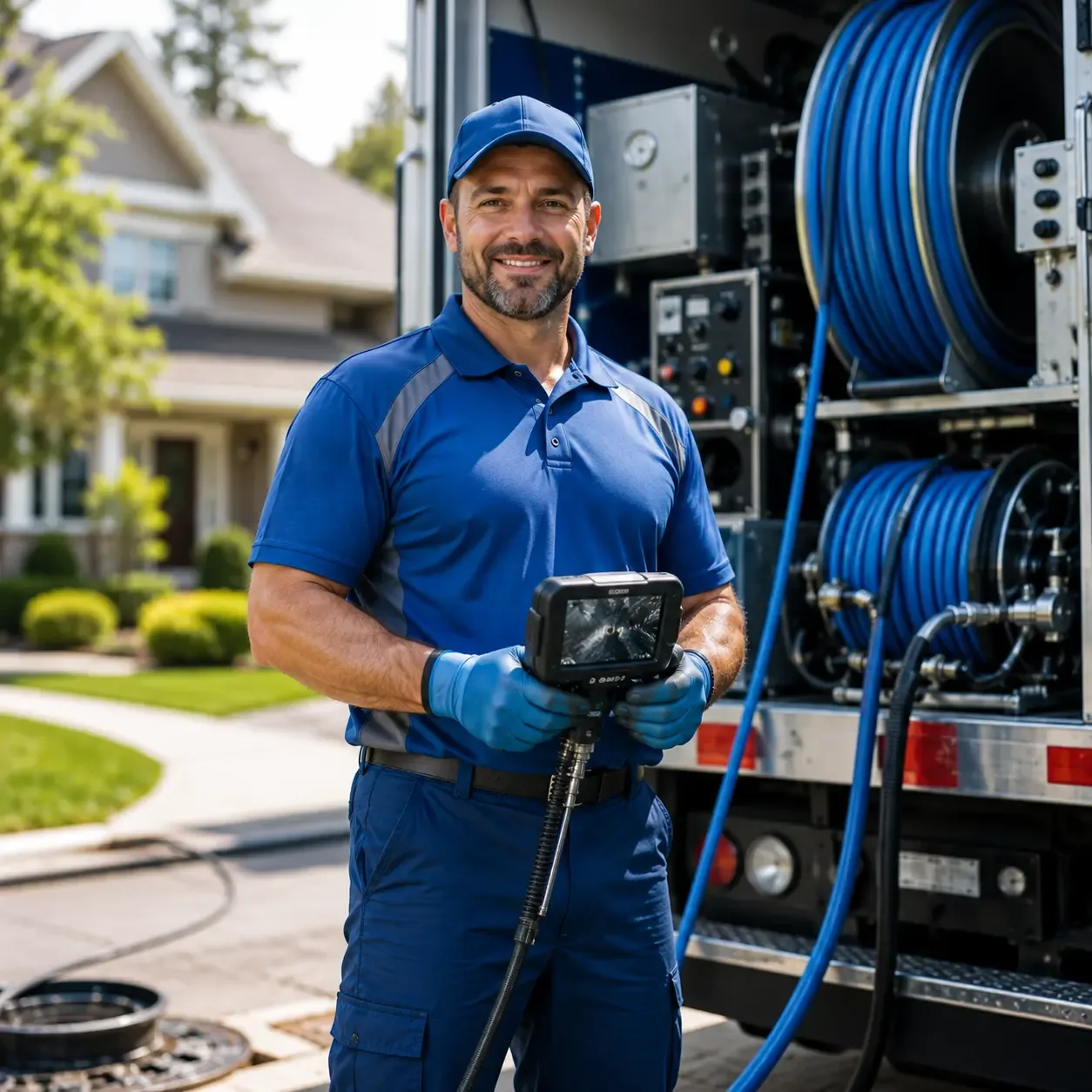 Local outdoor drain cleaning specialists in Weyauwega, WI